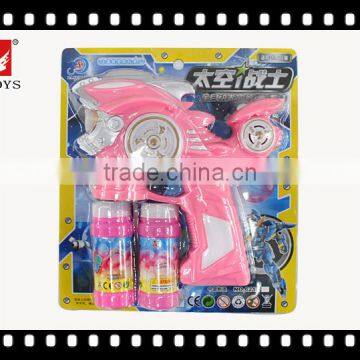 plastic electronic lovely solid color bubble gun