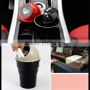 Car Trash Mini Cup Box Can Car Garbage Bin Dust Rubbish Box Car Car Trash Garbage Can Wastebin A0268 photo-3
