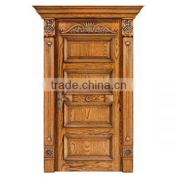 Luxury Handcarved Internal Single Door Made of Oak BF11-0512c