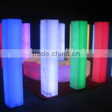 Plastic Rechargeable Luminous Night Club Outdoor Pillar/club Light photo-5