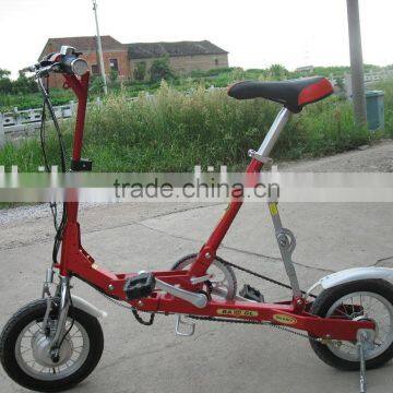 electric folding bicycle