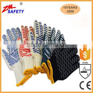 Zhengzhou Zomagtc comfortable esd hest resistant fire proof grill gloves