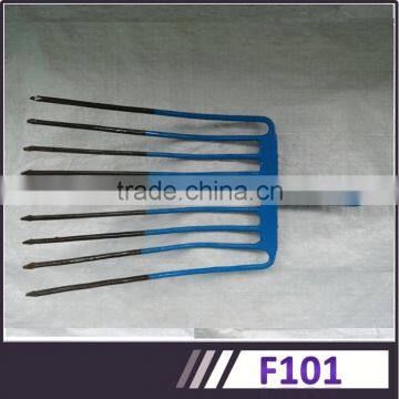 Tangshan high quality steel fork with 9 teeth