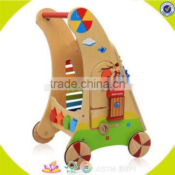 Wholesale Fashion Kids Wooden Toy Walker Popular Children's Wooden Toy Walker W16E034 photo-4
