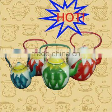 High Quality Tea Pot Water Enamel Kettle in Middle East Market photo-5