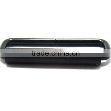 Rectangle W/Black Roller in 1.5" X 3/8" , Rectangle Metal Loop W/Roller, Metal Loop With Roller photo-4