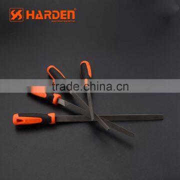 Professional 6" Triangular Second Cut File With Soft Handle photo-3