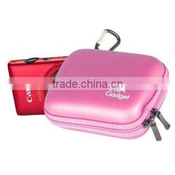 High quanlity!pink EVA camera case/pouch/bag for canon ixus 220hs