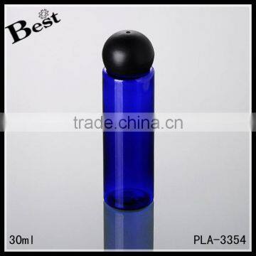 Wholesale Skin Care 30 ml Pet Bottle Flip Cap Translucent Blue Cosmetic Cleansing Oil Plastic Bottle Pet China Suppliers photo-3