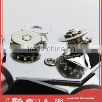 Metal Head Can Opener and Bottle Opener With Stainless Steel Handle photo-6