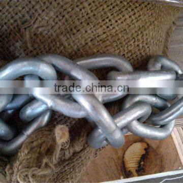 Grade 30 Proof Coil Hot Dipped Galvanized Chain