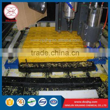 Anti Sliding Non Slip Wear Resistant Uhmw-pe Bar With Cnc Machined Pattern photo-4