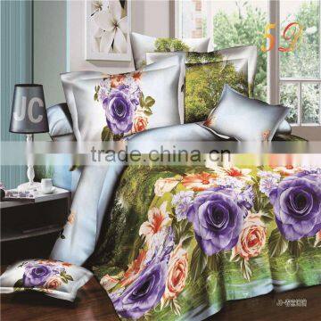 Cartoon 3D Bedding Set 4Pcs Snow White Bedclothes Duvet Cover Bed Sheet Pillowcases Children Kids Comforter Bedding Sets . photo-3