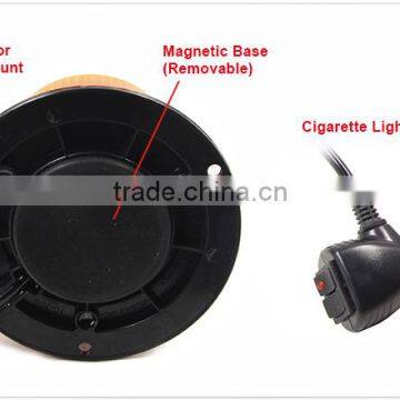Magnetic Flashing Yellow Light Flashing Light 24v 12v Amber Led Driving Light photo-4