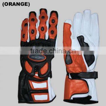 Motorbike Gloves for Bikers/ Leather Motorbike Gloves/ Professional Gloves for Biker
