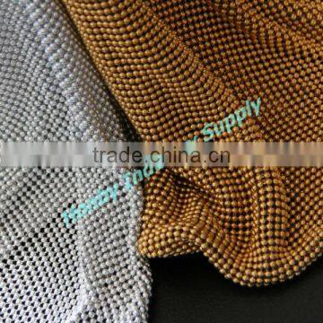 Decorative Round Sequin Metal Mesh Fabric