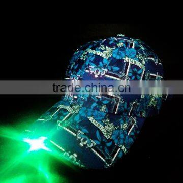 wholesale custom made baseball caps fashion led sport cap