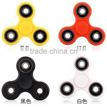 2017 ABS hand spinner colorful hand fidget spinner of bearing toy