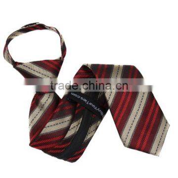 Custom chinese knitting zipper necktie