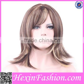 Lover-beauty Fashion Brown and Golden Wigs