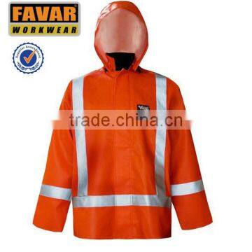 ansi class 3 insulated cold weather rain parka