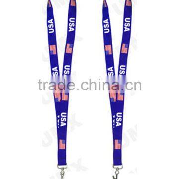 Heat transfer neck lanyard strap both sides id sublimation lanyard