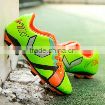 Made in China Factory Children Sport Soccer Shoes for Sale, Best Quality Kids Football Spike Shoes Sneakers Sport Have Sample photo-5