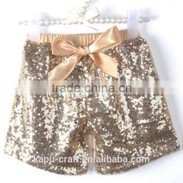 Baby Clothing Manufacturer Wholesale Summer Casual Toddler Girls Sequins Shorts photo-6