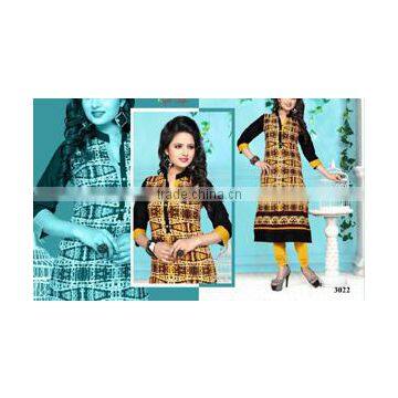 Ladies Cotton Printed Kurtis photo-5