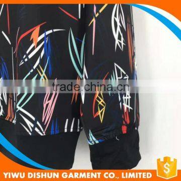 Men Fashion Spark Print Black Hoodies Pullover photo-2