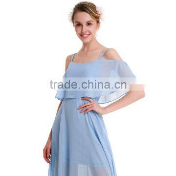 Maxnegio Woman Cold Shoulder One Piece Party Maxi Summer Long Dress photo-6