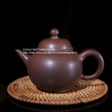 210ml Qinzhou Nixing Single Tea Pot Handmade Teapot Ceramic