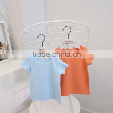 2017children's Round Neck Short Color T-shirt New Style Fashion Boy's Shirt photo-3