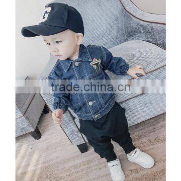 S17632A Children's Denim Jackets 2017 Boys Jeans Outerwear photo-3