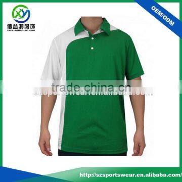 Fashion New design mens hot sale Polyester cheap polo shirts with custom logo