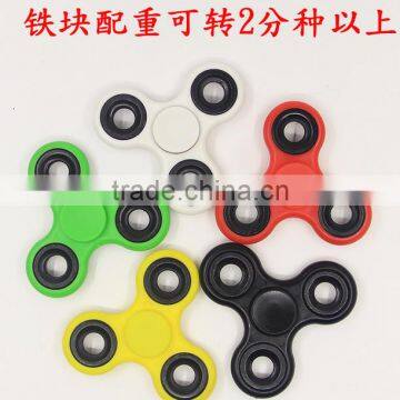 ABS Plastic EDC Hand Spinner For Autism Tri-Spinner Fidget Spinner Toy photo-3