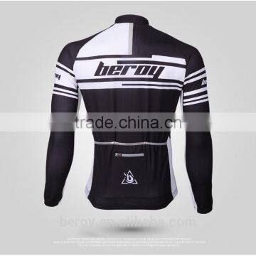 BEROY Custom Plus Size Compression Cycling Jacket Jersey Tops, 100 Polyester Mountain Bike Clothing Cycling Suit photo-2