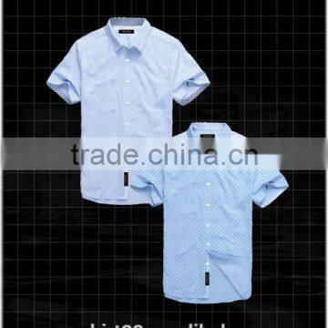2016 Fashion Clothing Latest Shirt Designs for Men Silk Screen Custom Shirt photo-5