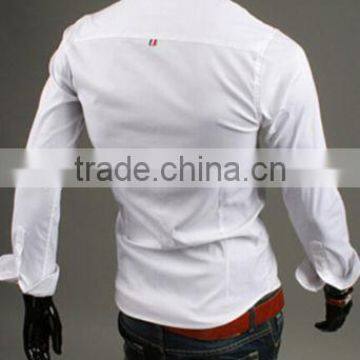 Custom Latest Fashion Long Sleeve Slim Fit Casual Shirt photo-3