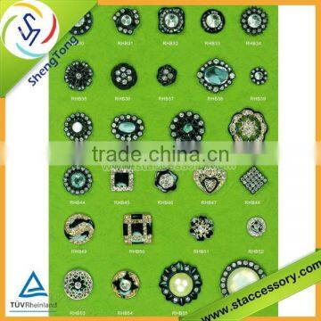Wholesalecrystal Rhinestone Button Hign Quality Crystal Rhinestone Button photo-5