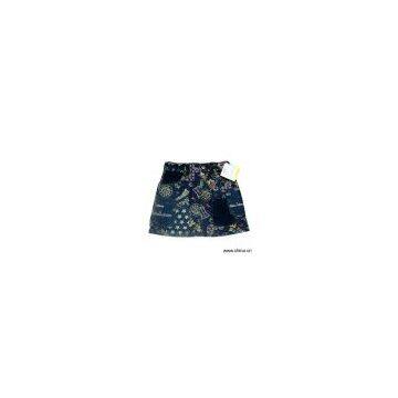 Sell Children's Printed Denim Skirts