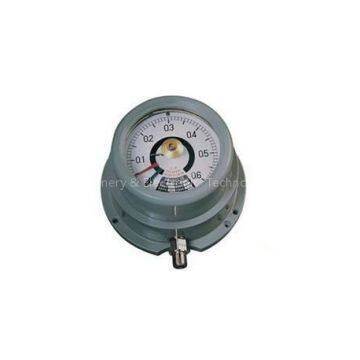 Explosion-proof and induction electric contact pressure gauge