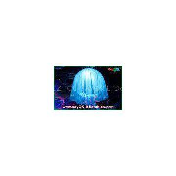 Colorful LED Jellyfish Inflatable Lighting Decoration For Holiday