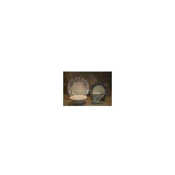 Stoneware 16pc dinnerware set