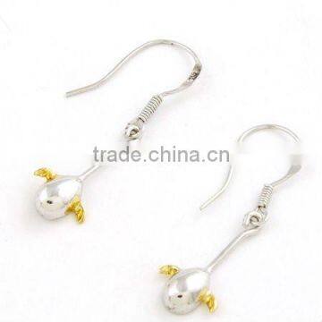 925 sterling silver artificial fashion dangling jewelry