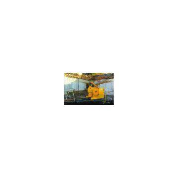 Diamond wire saw machine