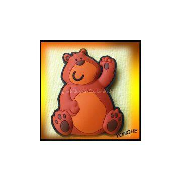 bear refrigerator magnetic sticker