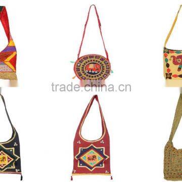 Wholesaler Rajasthani Embroidery Patchwork Bag For USA Market