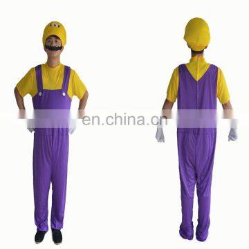 Wholesale 2017 hot new products cute adult cosplay costumes evil super luigi mario bros costumes for halloween MFJ-0002