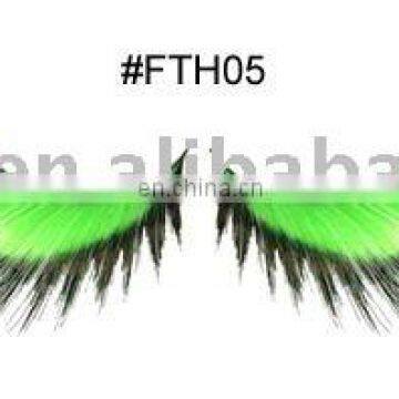 feather handmade color eyelashes extension ME-0036